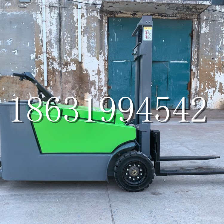 宾县小型电动叉车1吨2吨步行站驾式电瓶堆高充电装卸车液压升降车铲车